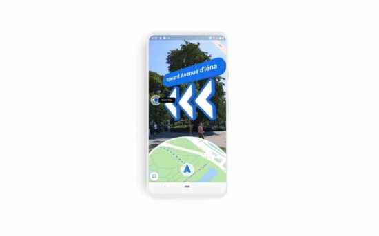 google-maps-localise-live-view-ar